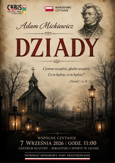 Plakat - Narodowe Czytanie