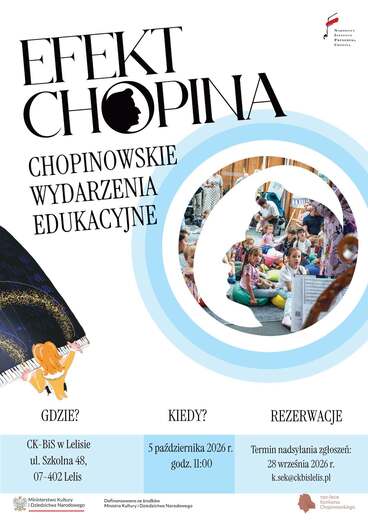 EFEKT CHOPINA - Chopinowskie wydarzenia edukacyjne