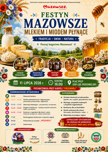 Festyn Mazowsze Mlekiem i Miodem Płynące