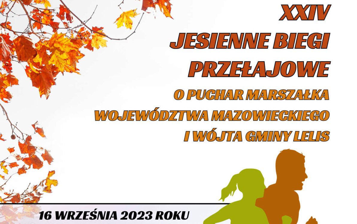 Zdjęcie do XXIV JESIENNE BIEGI PRZEŁAJOWE