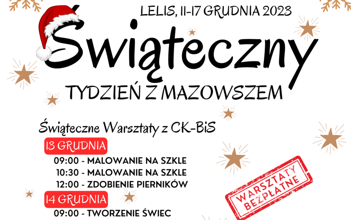 Zdjęcie do Świąteczny Tydzień z Mazowszem
