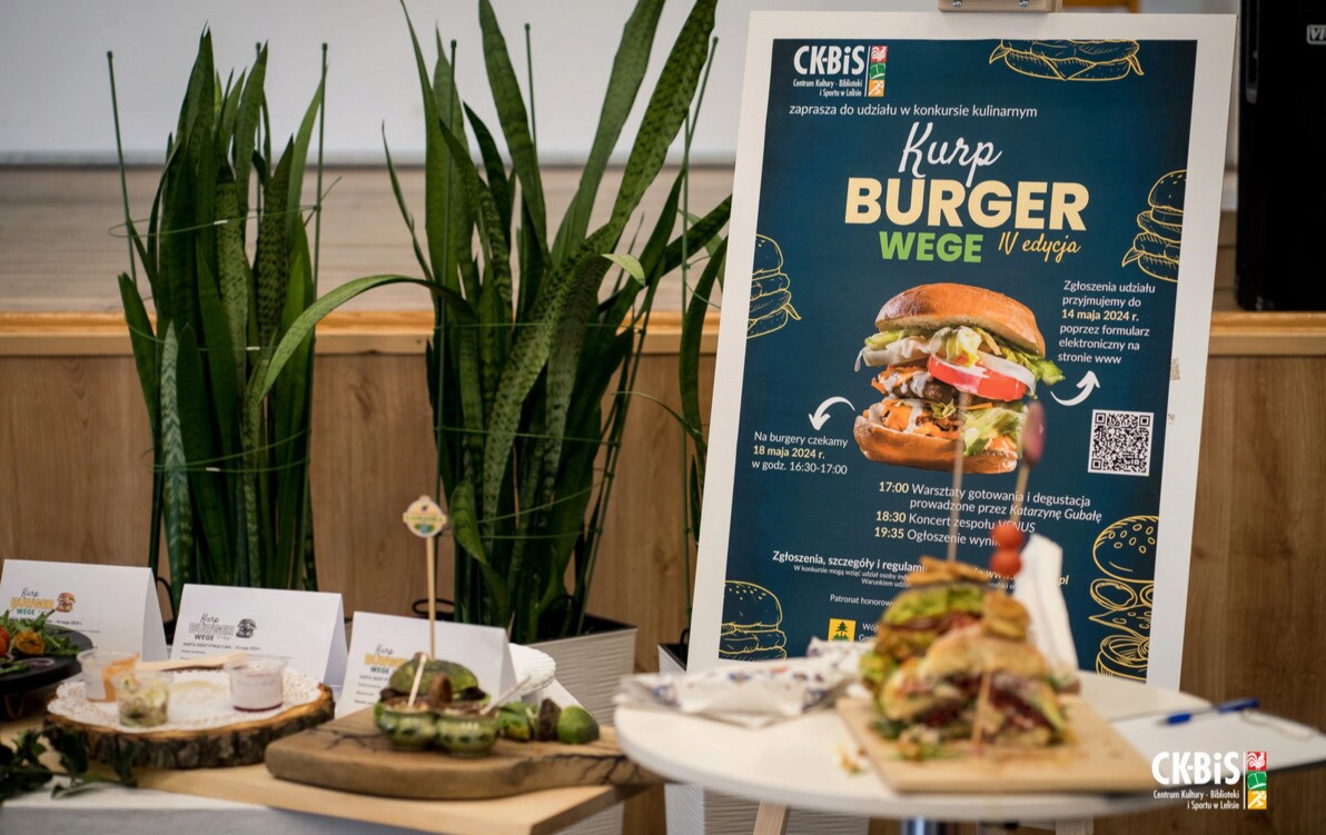 Zdjęcie do IV Edycja Konkursu KURP BURGER- WEGE &ndash; Sukces i Smak Roślinnej Kuchni