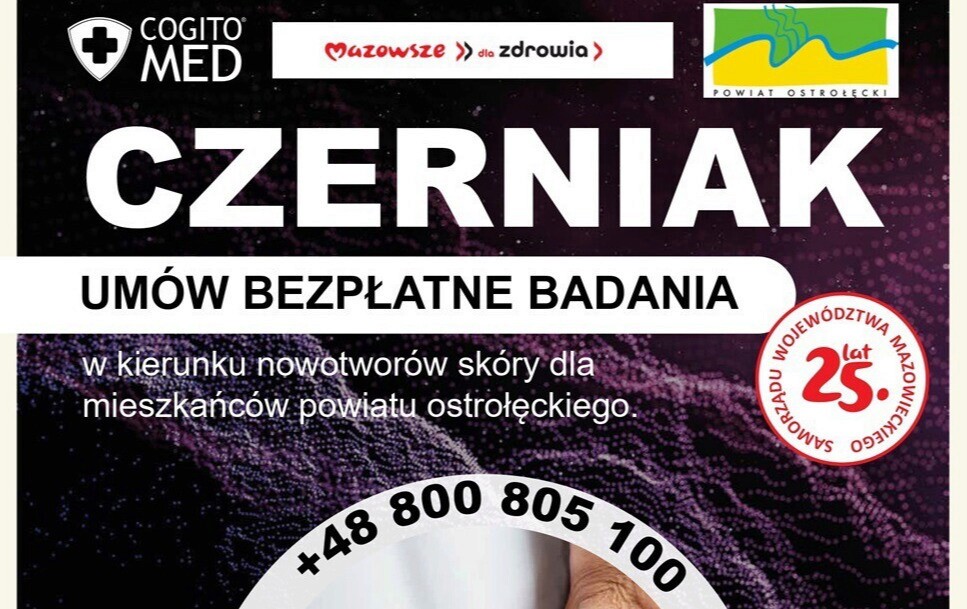 Zdjęcie do Bezpłatne badania w kierunku wykrywania nowotwor&oacute;w sk&oacute;ry