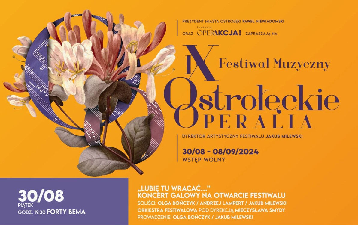 Zdjęcie do Zapraszamy na IX Festiwal Muzyczny "Ostrołęckie Operalia"