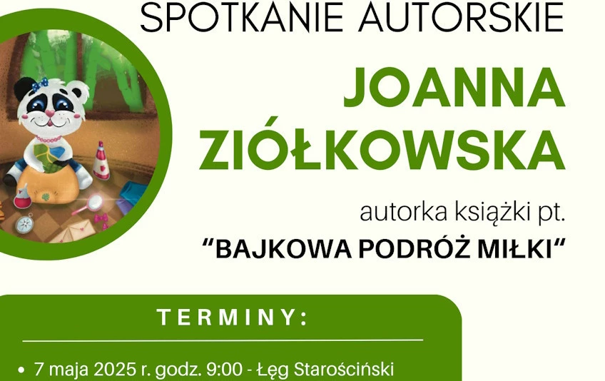 Zdjęcie do Spotkanie autorskie z Joanną Zi&oacute;łkowską