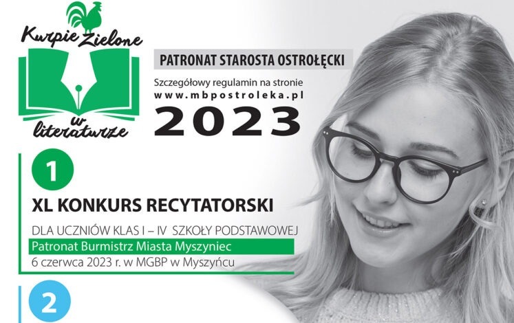 Zdjęcie do XL- jubileuszowy Konkurs Recytatorski &rdquo;Kurpie Zielone w Literaturze&rdquo;