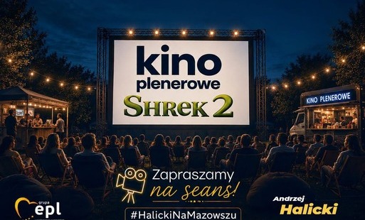 Plakat - kino plenerowe - SHREK 2