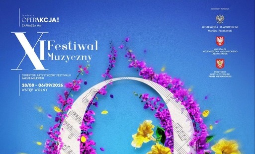 Plakat - Festiwal Muzyczny "Ostrołęckie Operalia"
